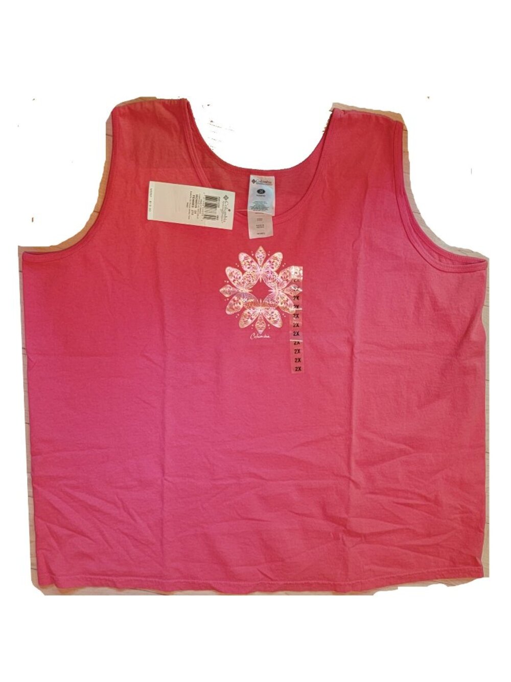 Columbia Butterfly Go Round Jersey Tank (sx 2x)